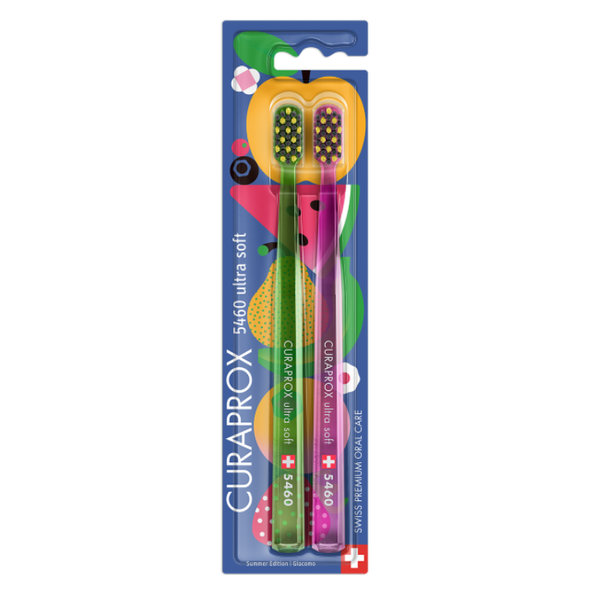 Curaprox CS 5460 Ultrasoft Juicy edice zubní kartáček 2 ks