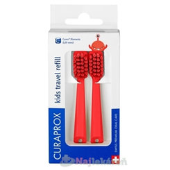 Curaprox Kids CS 5500 Ultrasoft náhradní hlavičky červené 2 ks