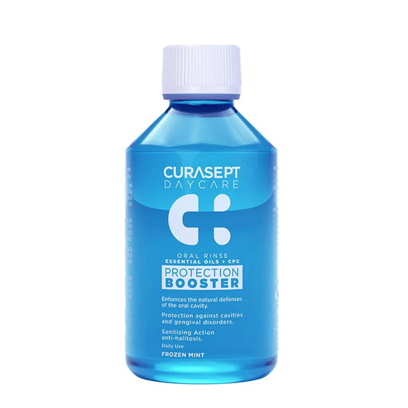Curasept Daycare Booster ústní voda Frozen Mint 250 ml