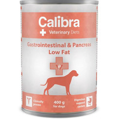 Calibra Vet Diet Dog Gastrointestinal&Pancreas Low Fat konzerva 400 g