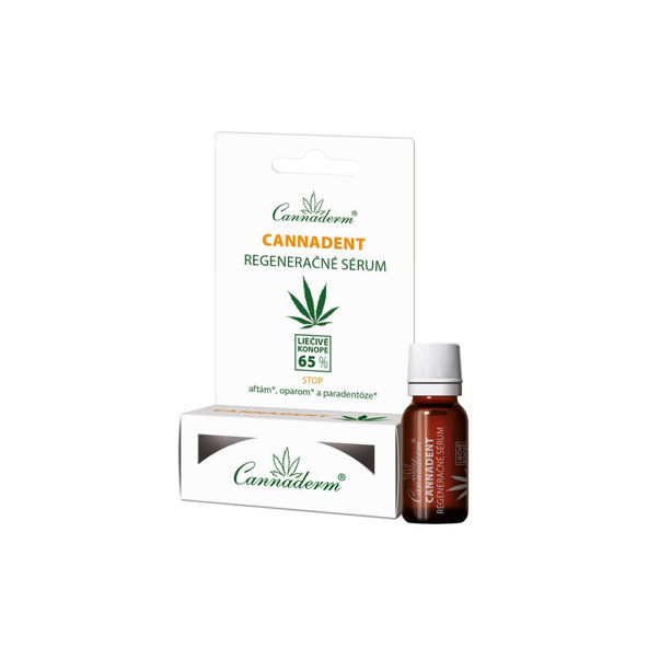 Cannaderm Cannadent regenerační sérum na afty a opary 5 ml