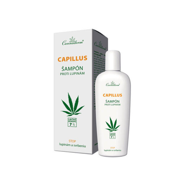 Cannaderm Capillus šampon proti lupům 150 ml