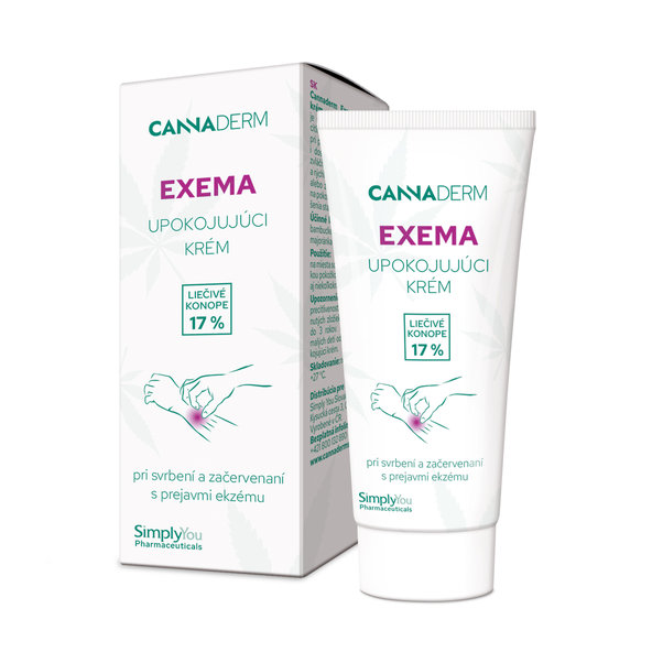 Cannaderm Exema zklidňující krém na ekzém 50 g