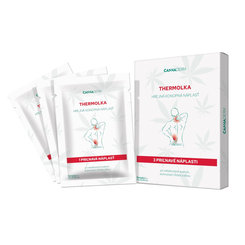 Cannaderm Thermolka hřejivá konopná náplast 3 ks