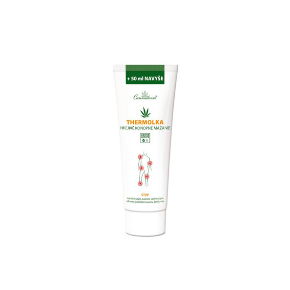 Cannaderm Thermolka hřejivé konopné mazání 250 ml