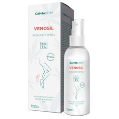 Cannaderm Venosil konopný sprej na unavené nohy 150 ml
