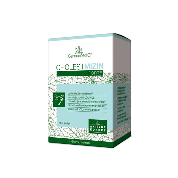CannamediQ Cholestmizin Forte 30 kapslí