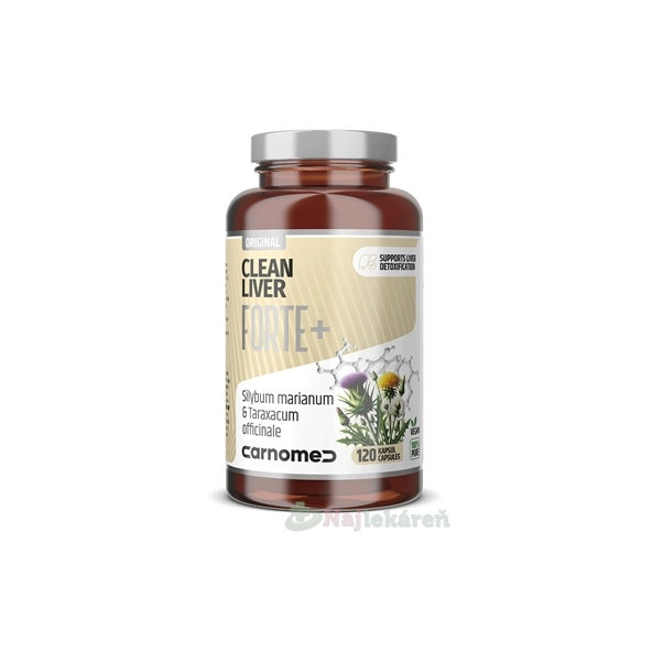 CarnoMed Clean Liver Forte+ 120 kapslí