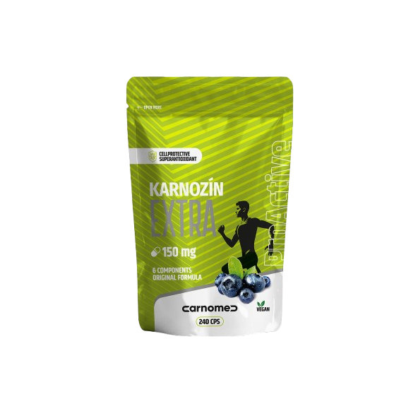 CarnoMed Karnozin Extra 150 mg Ecopack 240 kapslí