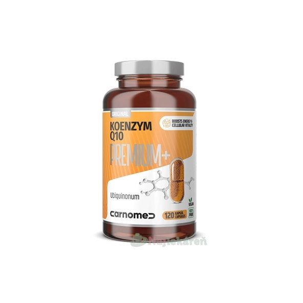 CarnoMed Koenzym Q10 Premium+ 120 kapslí