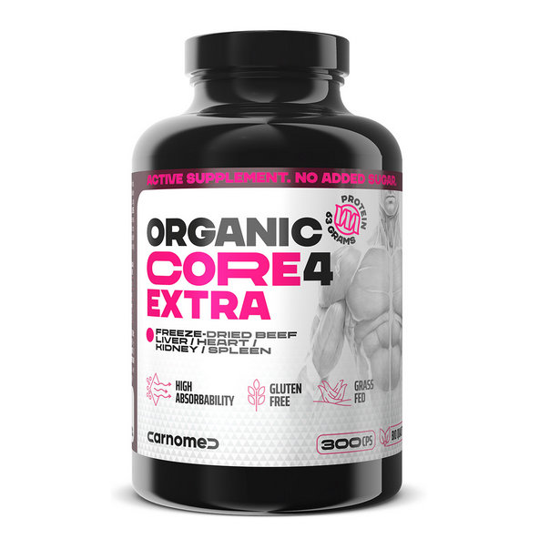 CarnoMed Organic Core4 Extra 300 kapslí