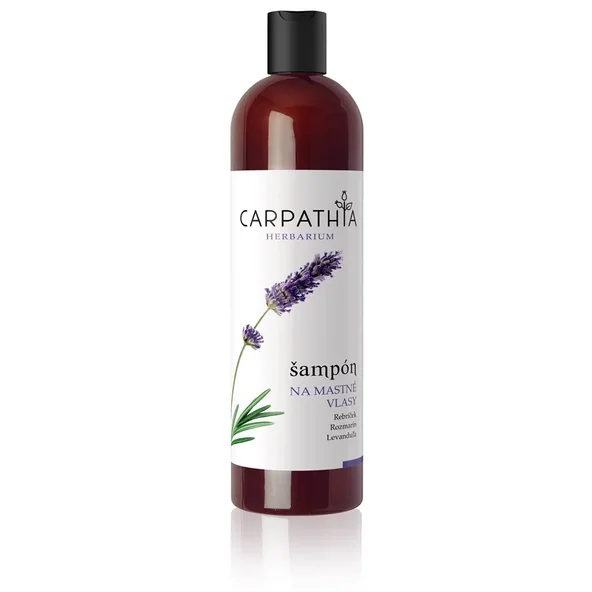 Carpathia Herbarium šampon na mastné vlasy 350 ml