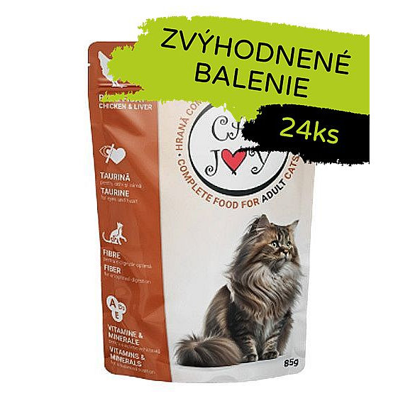 Cat Joy kapsička Chicken 24 x 85 g