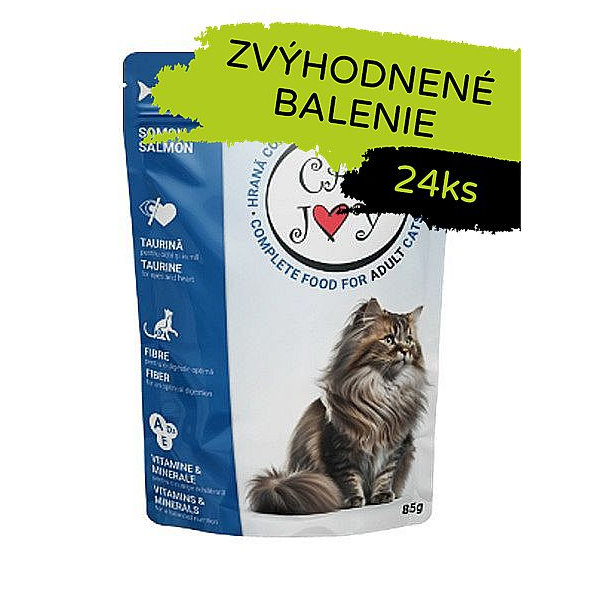 Cat Joy kapsička Salmon 24 x 85 g