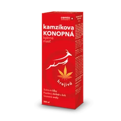 Cemio Kamzíkova konopná mast hřejivá 200 ml