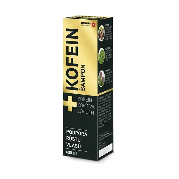 Cemio Kofein šampon podpora růstu vlasů 400 ml