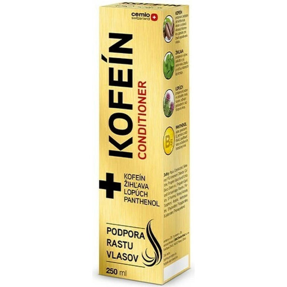 Cemio Kofein conditioner podpora růstu vlasů 250 ml