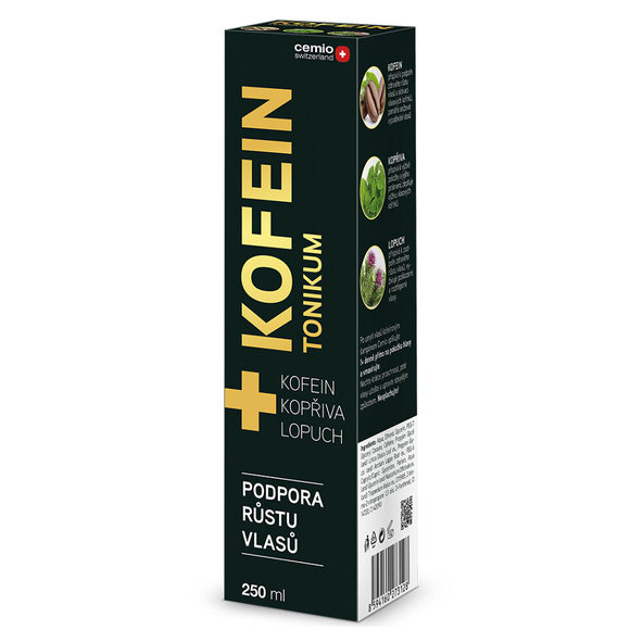 Cemio Kofein tonikum podpora růstu vlasů 250 ml