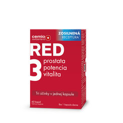 Cemio Red3 prostata, potence, vitalita 60 kapslí