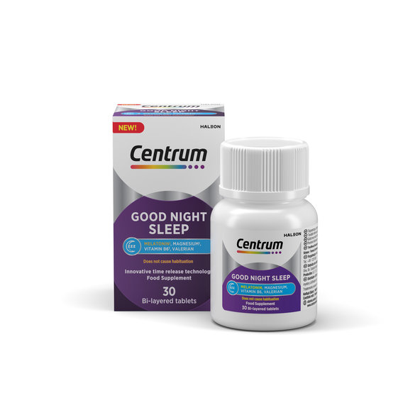 Centrum Good Night Sleep Melatonin + Valeriana 30 tablet