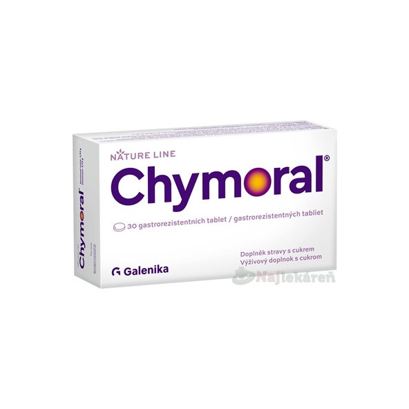 Galenika Chymoral gastrorezistentní tablety 30 ks
