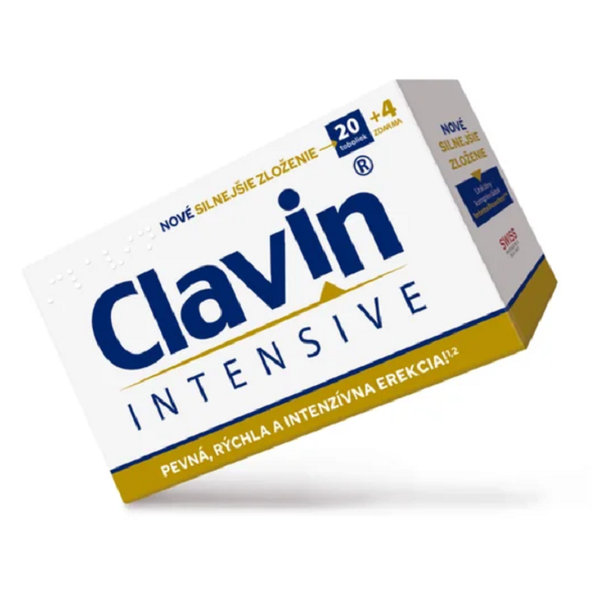 Clavin Intensive 20+4 tablety zdarma