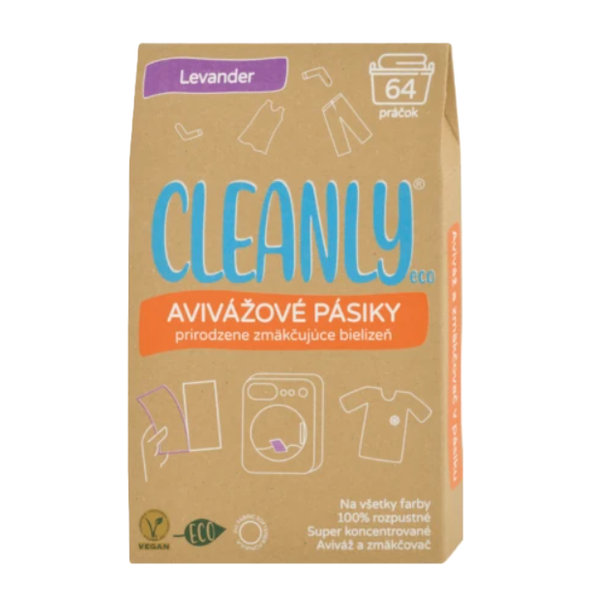 CleanlyEco Avivážní pásky Levandule 64 praní
