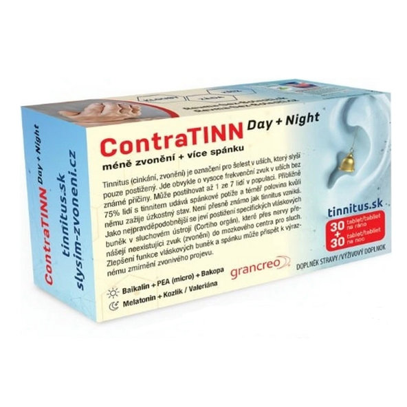 ContraTinn (na ráno + na noc) 2x30 (60 tablet)