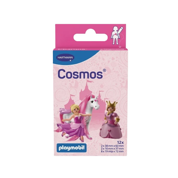 Cosmos Playmobil Princess voděodolné dětské náplasti 12 ks