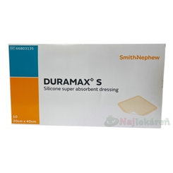 Duramax S silikonové superabsorpční krytí 20 × 40 cm 10 ks