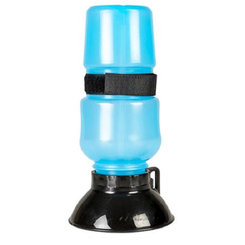 Duvo+ Fľaša na vodu pre psy modrá 500 ml 10,5 × 10,5 × 21,5 cm