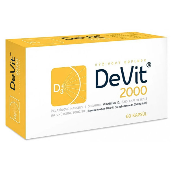 DeVit 2000 kapslí 60 kapslí