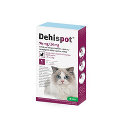 Dehispot 96 mg/24 mg spot-on roztok pro velké kočky 1 pipeta