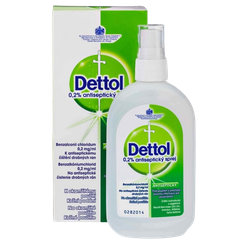 Dettol 0,2% antiseptický sprej s rozprašovačem 100 ml