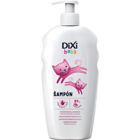 Dixi Baby dětský šampon na vlasy 500 ml