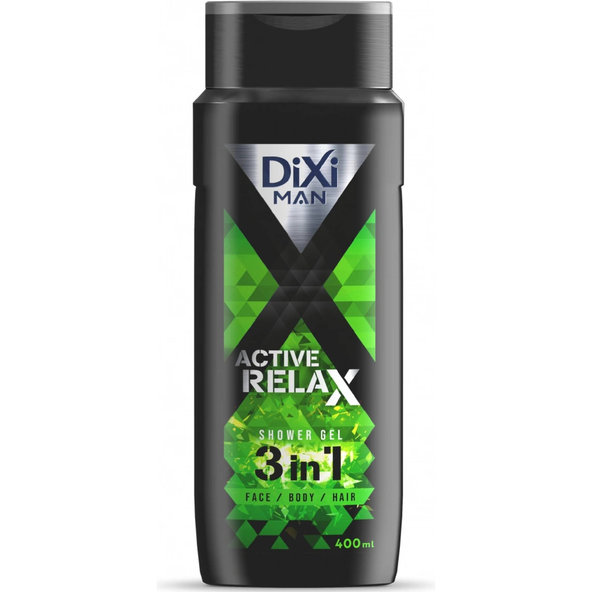 Dixi Man sprchový gel Active Relax 3in1 400 ml