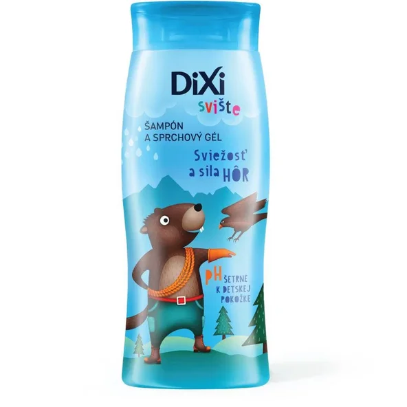 Dixi Svište šampon a sprchový gel Svěžest a síla hor 400 ml