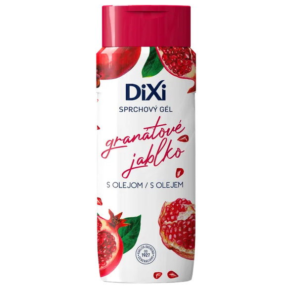 Dixi olejový sprchový gel Granátové jablko 400 ml