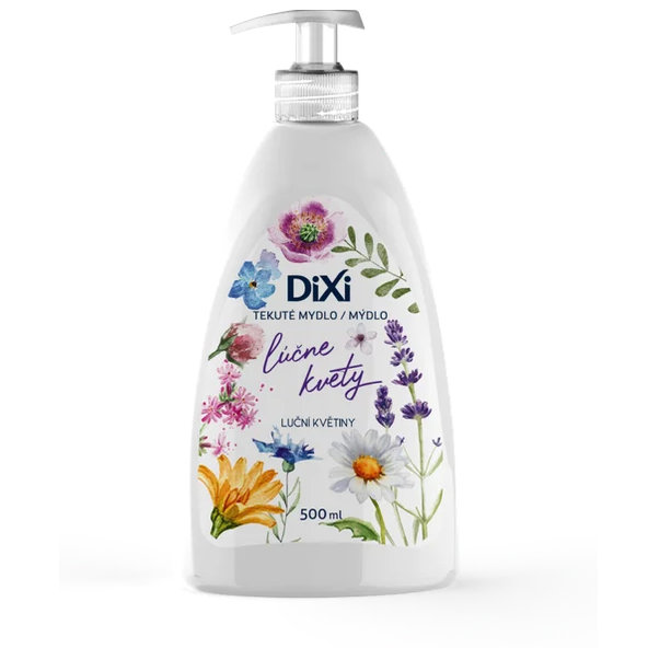 Dixi tekuté mýdlo Luční květy 500 ml
