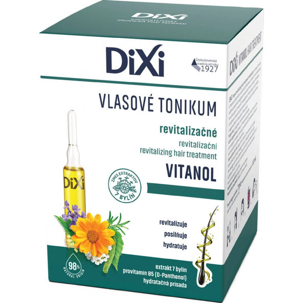Dixi vlasové tonikum Vitanol revitalizační 7 x 10 ml