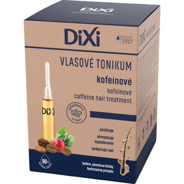 Dixi vlasové tonikum kofeinové 7 x 10 ml