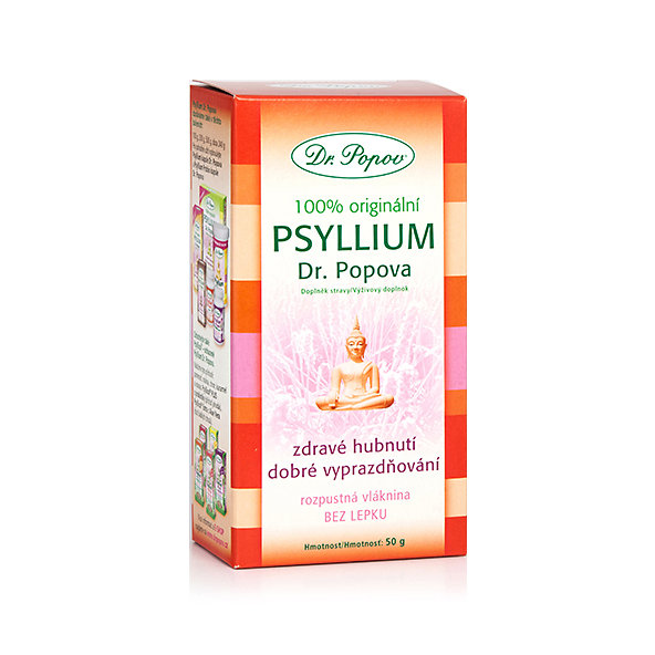 DR. POPOV Psyllium prášek 50 g
