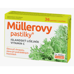 Dr. Müller pastilky s islandským lišejníkem a vitaminem C 36 ks