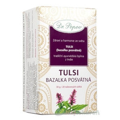 Dr. Popov Bylinný čaj Tulsi bazalka posvátná 20 sáčků