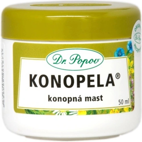 Dr. Popov Konopela konopná mast 50 ml