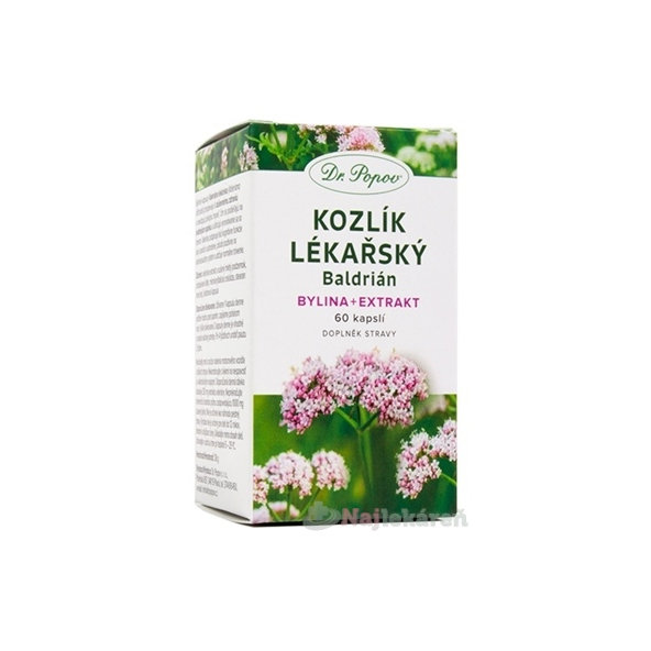 DR. POPOV Kozlík lékařský 60 kapslí