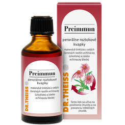 Dr. Theiss Echinacea Kräuter Preimmun, bylinné kapky 50 ml