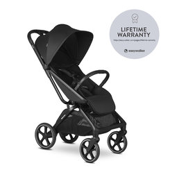 EASYWALKER Rockey L sportovní kočárek Pure Black