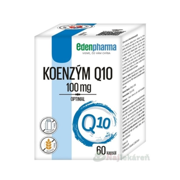 EDENPharma Koenzym Q10 100 mg Optimal 60 kapslí