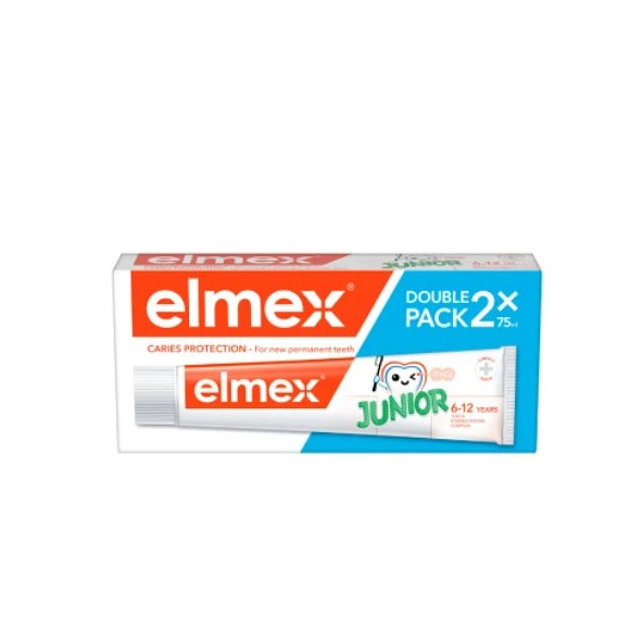 Elmex Junior zubní pasta Duopack 2×75 ml